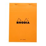 RHODIA PAD #16 BLANK 5.75x8.25 ORANGE