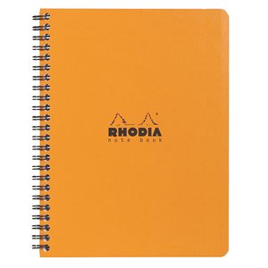 Rhodia Wirebound Orange Notebook