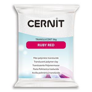 Cernit TRANSLUCENT 56 g Ruby red