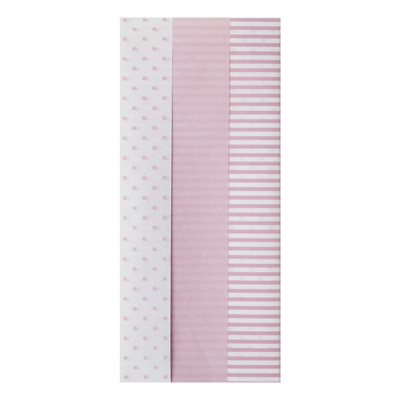 6pk Baby pink tissue 50x70 cm