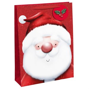 Père Noël Scintillant, sac XL GS 33x15x45,5 cm