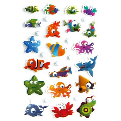 Cooky Stickers Sea Animals
