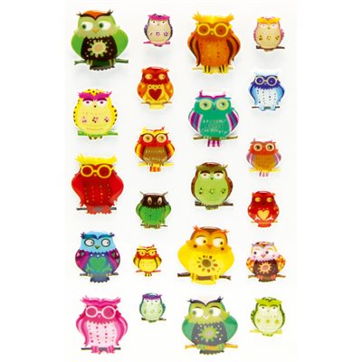 Cooky Stickers Owls