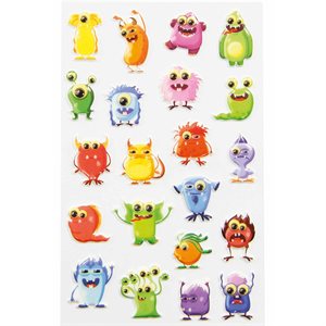 Cooky Stickers Monsters