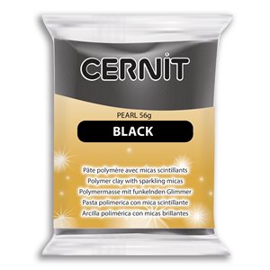 Cernit PEARL 56 g Black