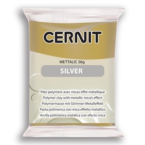 Cernit METALLIC 56 gr Silver