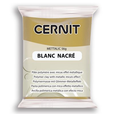 Cernit METALLIC 56 gr Pearl white
