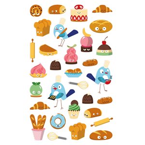 Cooky, Pack 1 sh 7,5x12cm, Pastries