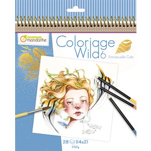 Carnet de coloriage Wild 6