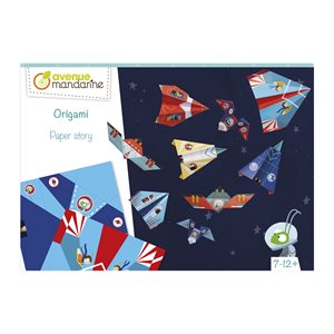 Boîte créative, Origami avions / fusées