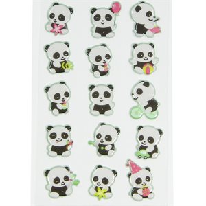 Cooky Stickers Pandas