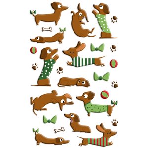 COOKY STICKERS DACHSHUND