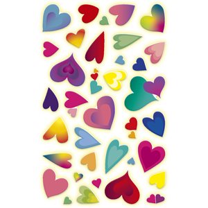 Cooky, Pack 1 sh 7,5x12cm, Hearts