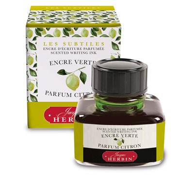 Perfumed ink 30ml green lemon fragrance
