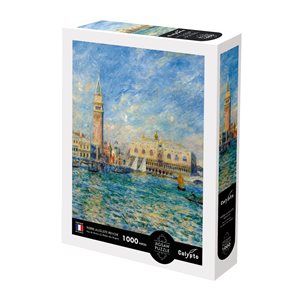 Puzzles 1000 pièces 685X480mm Vue de Venise (Le Palais des D