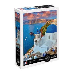 Puzzles 1000 pièces 685X480mm PAYSAGE - Iles de Santorin - G