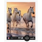 Puzzles 500 pieces XL 685X480mm Galloping horses