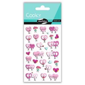 COOKY STICKERS ''HEARTS ''