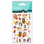 COOKY STICKERS ''SUPER HEROES ANIMALS''
